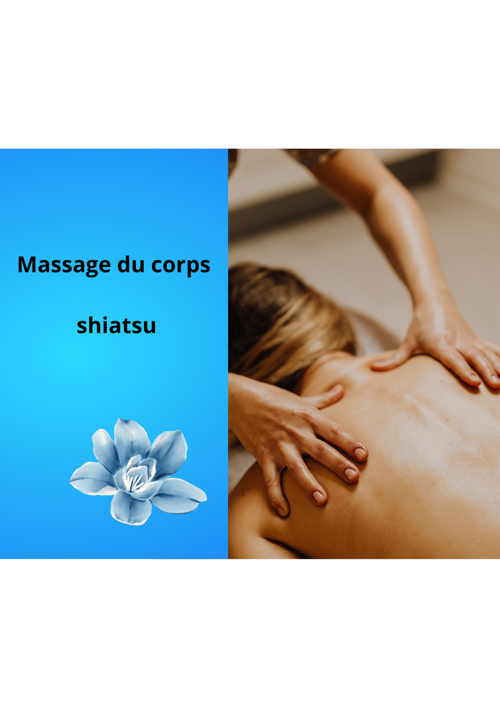 Massage du corps Shiatsu