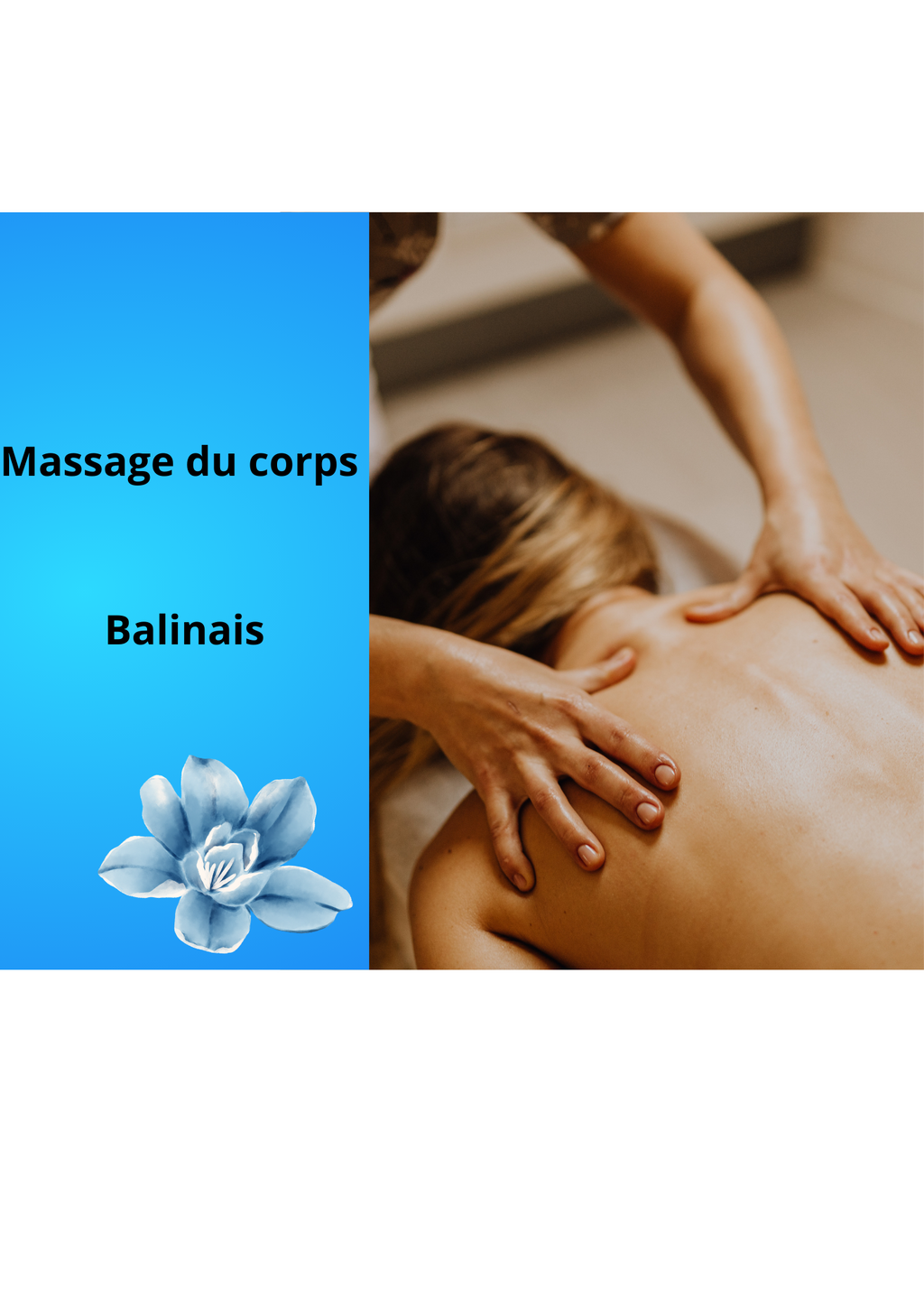Massage du corps Balinais