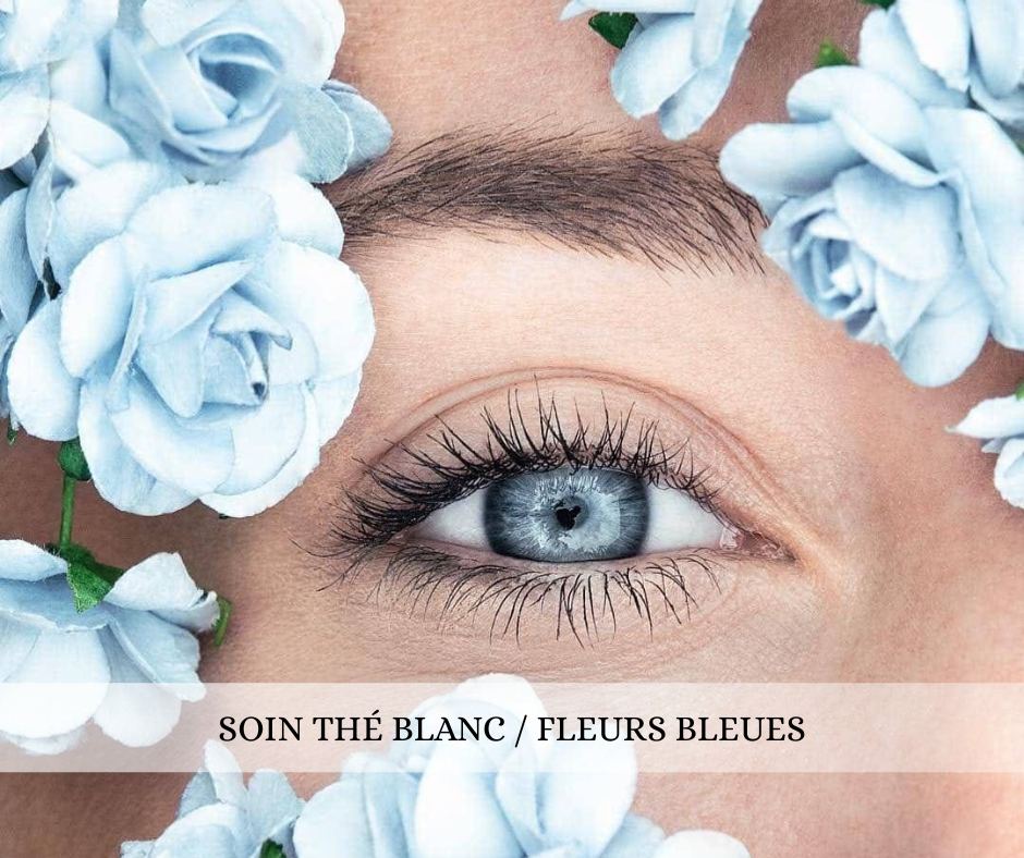 Soin "Thé Blanc / Fleurs Bleues"